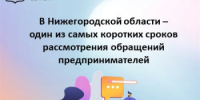 В Нижегородской области – один из самых коротких сроков рассмотрения обращений предпринимателей. - Пильнинский муниципальный округ